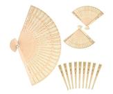 Conjunto de ventiladores de sândalo FORSUN Baby Shower Wedding Favors 50 unidades Conjunto de ventiladores de sândalo FORSUN Baby Shower Wedding Favors 50 unidades