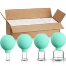 Conjunto de ventosas: copos de silicone de vidro BBTO para corpo, rosto e perna