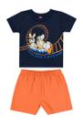 Conjunto de Verão Bebê Menino Bee Loop