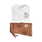 Conjunto De Verão Para Meninos 2PCS Camiseta De Manga Curta Com Estampa De Leão E Calções Roupas Conjunto De Verão Para Meninos 2PCS Camiseta De Manga Curta Com Estampa De Leão E Calções Roupas