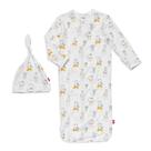 Conjunto de vestido e chapéu Magnetic Me Modal para recém-nascidos 0-3M