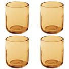Conjunto de vidro bloomhouse Sayulita Spring 16oz com porta-copos x4