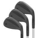 Conjunto de Wedges de Golfe Stix 52 56 60 com Face Fresada em Aço