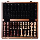 Conjunto de xadrez A&A Magnetic Wooden de 38 cm com 3 cm de altura King Conjunto de xadrez A&A Magnetic Wooden de 38 cm com 3 cm de altura King