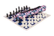 Conjunto de xadrez Combination Quiver Triple Weighted US Chess Pink