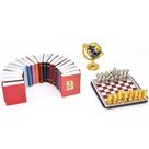 Conjunto de xadrez Dollhouse Accessories iLand Mini Book Globe, 22 unidades