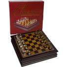 Conjunto de xadrez Melhor conjunto de xadrez Grace Inlaid Wood com peças de metal