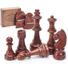 Conjunto de Xadrez Vamslove Staunton de Madeira - Rei de 4,5" - 32 Peças