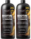 Conjunto de xampu e condicionador SOULSPA PURE Biotina com Queratina 480 mL