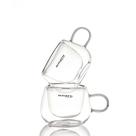 Conjunto de Xícaras de Café Expresso Parede Dupla com Alça 100ml 2pçs - Bugatti