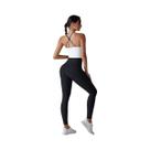Conjunto De Yoga Feminino Sem Costura, Com Efeito Levanta Bumbum, Sem Costas, Justo, Com Acabamento