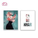 Conjunto Decorativo Flores em Mente Caminhar