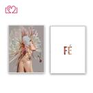 Conjunto Decorativo Flores em Mente Fé