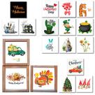 Conjunto decorativo Penepico Tiered Tray Signs Decor 48 unidades