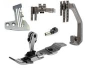 Conjunto dente chapa calcador overlock 737 72737 chapa e800 dente traseiro d575 dente dianteiro h445 calcador p253e