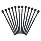 Conjunto descartável de pincéis de rímel para cílios de silicone, 100 unidades