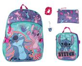 Conjunto Disney Lilo & Stitch Angel Bioworld 5 Peças - Mochila, Lancheira, Estojo e Mais Conjunto Disney Lilo & Stitch Angel Bioworld 5 Peças - Mochila, Lancheira, Estojo e Mais