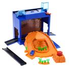 Conjunto Disney Store Action Toys Pixar Car Play Estojo de ferramentas com carros fundidos sob pressão Lightning McQueen e Doc Hudson, Launcher, Willy's Butte, Track e muito mais Inspirado na Disney Pixar Cars Films & Cars Land