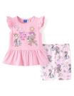 Conjunto Disney Toy Story Woody e Jessie para menina pequena, 2 peças
