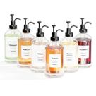 Conjunto dispensador de xarope de café New England Stories 500 mL x 6