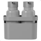 Conjunto Dispensers e Organizador 500ml Flow OU