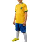 Conjunto do Brasil Infantil Meninos Braziline Mini Craque Conjunto do Brasil Infantil Meninos Braziline Mini Craque