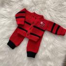 Conjunto Do Flamengo Em Tricô Antiletárgico