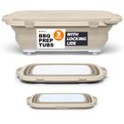Conjunto Dobrável de 3 Peças para Armazenamento de Alimentos Drip EZ