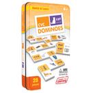 Conjunto Dominoes Junior Learning CVC Match & Learn de 28 peças