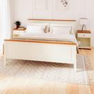 Conjunto Dormitório 1 Cama King 2 Mesas de Cabeceira Ananda CabeCasa MadeiraOriginals