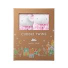 Conjunto duplo Blanket Angel Dear Pink Giraffe Cuddle