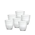Conjunto Duralex com 6 Copos, Transparente, 230 ml
