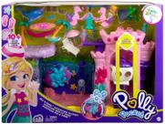 Conjunto e Boneca - Polly Pocket - Aventura Subaquática de Sereia - Mattel