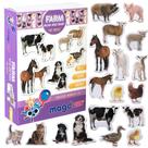 Conjunto educacional infantil Magdum 18 Animal Geladeira Magdum