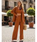 Conjunto Elegante Alfaiataria Versátil Ideal Fashion Leve