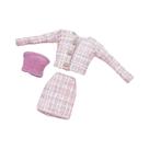 Conjunto Elegante De Casaco E Saia De Inverno Para Boneca 1/6, Roupas Casuais De Moda, Acessórios