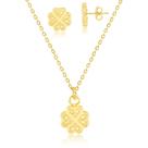Conjunto ellum florzinha