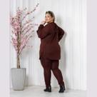 Conjunto em Lanzinha Inverno Calça e Blusa Capuz Plus Size