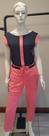 Conjunto em malha bicolor com detalhes Conjunto em malha bicolor com detalhes