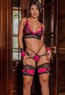 Conjunto em Renda com Luvas Kim 385 Universo Feminino