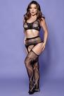 Conjunto em Strass Luxuoso Top e Meia Yaffa Y2102 Conjunto em Strass Luxuoso Top e Meia Yaffa Y2102