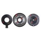 Conjunto Embreagem Compressor Trailblazer 2013 Até 2017 12V Polia 6pk 117mm