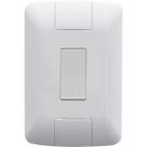 Conjunto Embutir Modular 1 Interruptor Simples Vertical