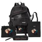Conjunto escolar de 4 peças Jujutsus Kaisens Itadoris Yujis para crianças