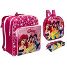 Conjunto Escolar De Menina Mochila Pequena Com Lancheira E Estojo