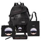 Conjunto escolar Jujutsus Kaisens Gojos Satorus Cartoon Kids 4 unidades