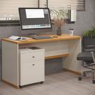 Conjunto Escritório 2 Peças Mesa e Gaveteiro Berlin ViaNossa