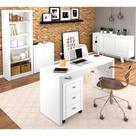 Conjunto Escritorio Completo 5 Peças Cj20 Branco Branco Conjunto Escritorio Completo 5 Peças Cj20 Branco Branco