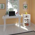 Conjunto Escritório Home: Escrivaninha 6009 + Estante 5319
