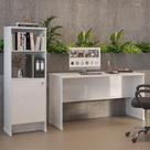Conjunto Escritório Mesa e Armário Office Moscou Via Nossa Conjunto Escritório Mesa e Armário Office Moscou Via Nossa